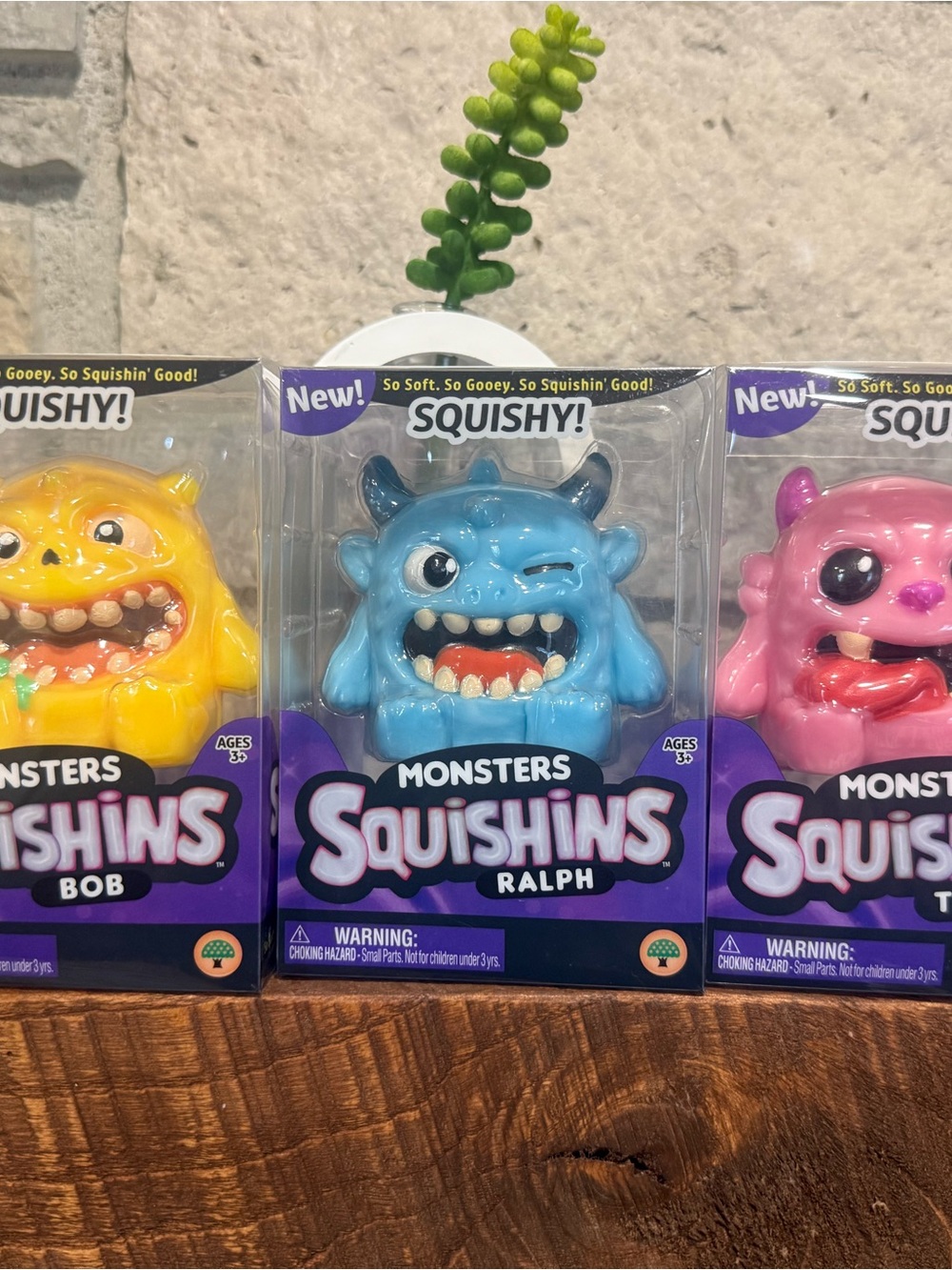 Monsters Squishins BUNDLE of 3 Halloween 🎃 Squishies